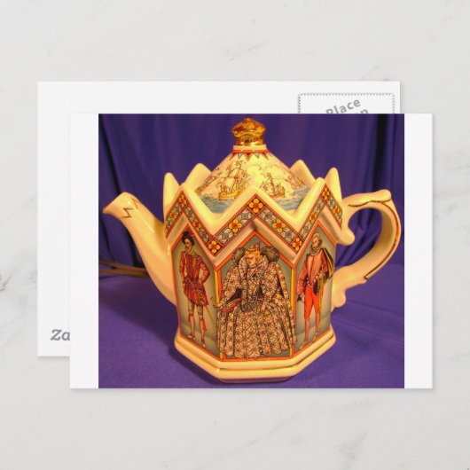 Tea-shirts Briefkaart (Voorkant / Achterkant)