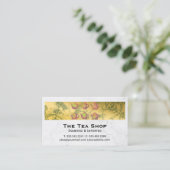 Tea Shop Herbal Planten Visitekaartje (Staand voorkant)