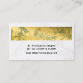 Tea Shop Kruidenthee Planten Visitekaartje (Achterkant)