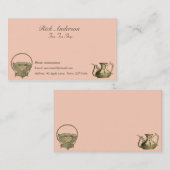 Tea Shop Visitekaartjes (Voorkant / Achterkant)