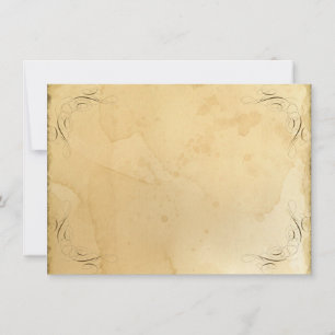 Tea Sined Vintage Wedding 1 - Tabelnummer Namen Kaart