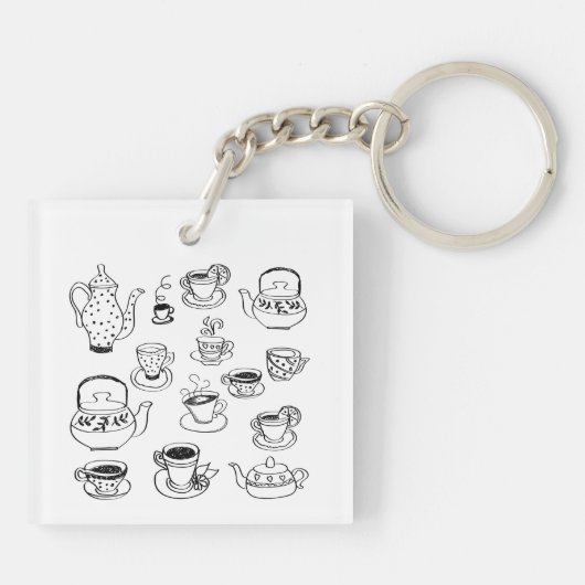 Tea Sleutelhanger (Achterkant)