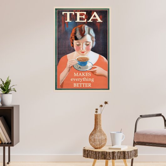 Tea slogan poster (Woonkamer 3)