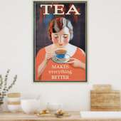 Tea slogan poster (Keuken)