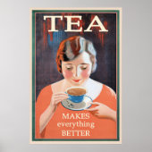 Tea slogan poster (Voorkant)
