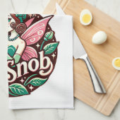 Tea Snob Fairy Theedoek (Quarter Fold)