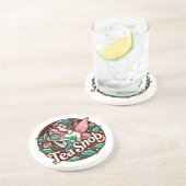 Tea Snob Fairy Zandsteen Onderzetter (Zijkant)