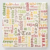 Tea Stenen Onderzetter (Voorkant)