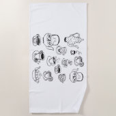 Tea Strandlaken (Voorkant)