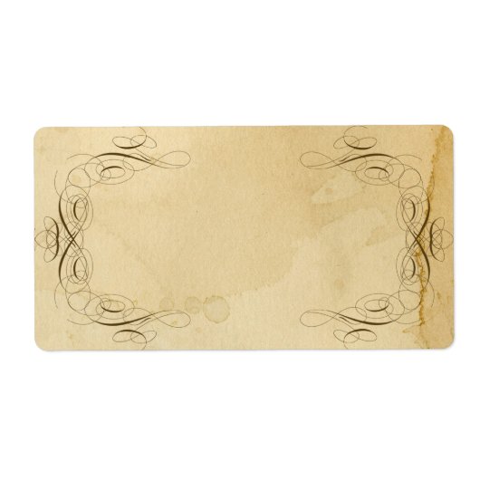 Tea Sved Vintage Wedding 1 - Overeenkomende labels (Voorkant)