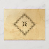 Tea Sved Vintage Wedding 2 - Uitnodiging (Achterkant)