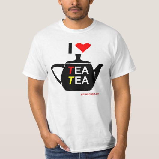 Tea Tea T-shirt (Voorkant)