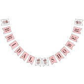 Tea Teacup Flowers Vrijgezellenfeest Banner (Alle)