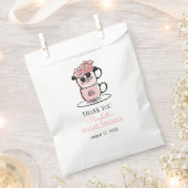 Tea Teacup Flowers Vrijgezellenfeest Favor Tassen Bedankzakje (Geknipt)