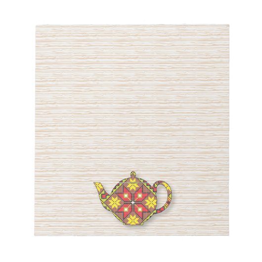 Tea teapots notitieblok (Voorkant)
