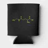 Tea Theanine Molecular Chemical Formula Blikjeskoeler (Voorkant)