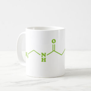 Tea Theanine Molecular Chemical Formula Koffiemok