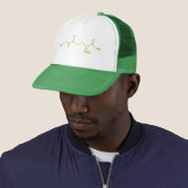 Tea Theanine Molecular Chemical Formula Trucker Pet (In situ)