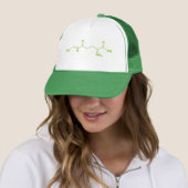 Tea Theanine Molecular Chemical Formula Trucker Pet (In situ)