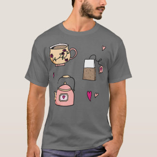 Tea-tijd 6 t-shirt