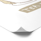 Tea-tijd Poster (Hoek)
