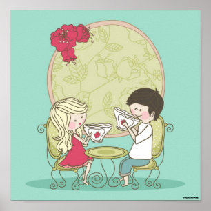 Tea-tijd Poster