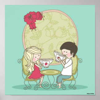 Tea-tijd Poster