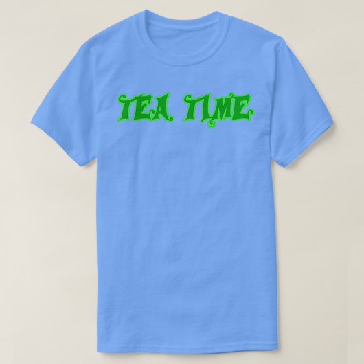 Tea time 9 t-shirt (Design voorkant)