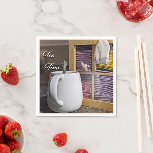 Tea Time Afbeelding Papier servet (Insitu)