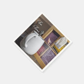 Tea Time Afbeelding Papier servet (Hoek)