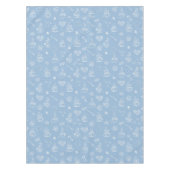 Tea time airblue tafelkleed (Voorkant)