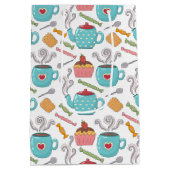 Tea Time and Sweets Gift Bag Medium Cadeauzakje (Achterkant)