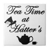 Tea Time at Hatter's Tegeltje (Voorkant)