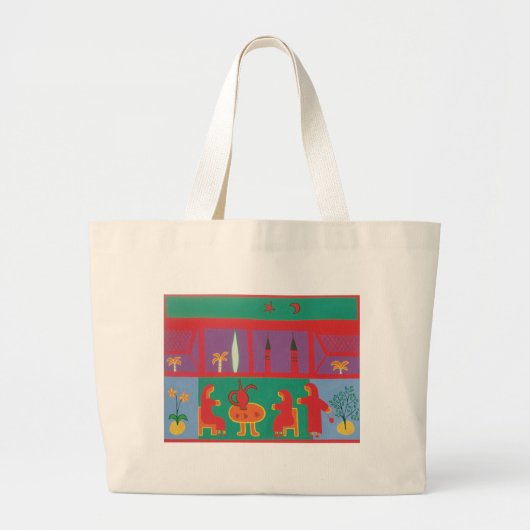 Tea Time at the Museum 2003 Grote Tote Bag (Voorkant)