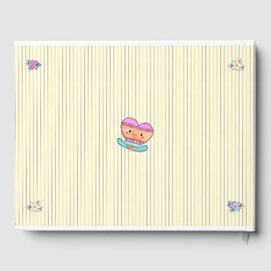 Tea Time Baby shower Gastenboek (Achterkant)