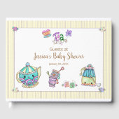Tea Time Baby shower Gastenboek (Voorkant)