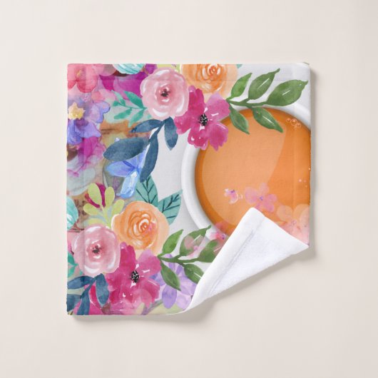 Tea Time Bad Handdoek (Wasdoekje)