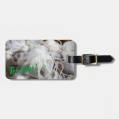 Tea Time Bag voor Tea Lovers Bagagelabel (Voorkant horizontaal)