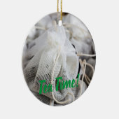 Tea Time Bag voor Tea Lovers Keramisch Ornament (Rechts)