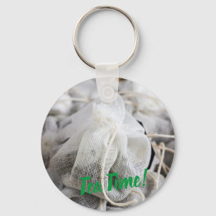 Tea Time Bag voor Tea Lovers Sleutelhanger