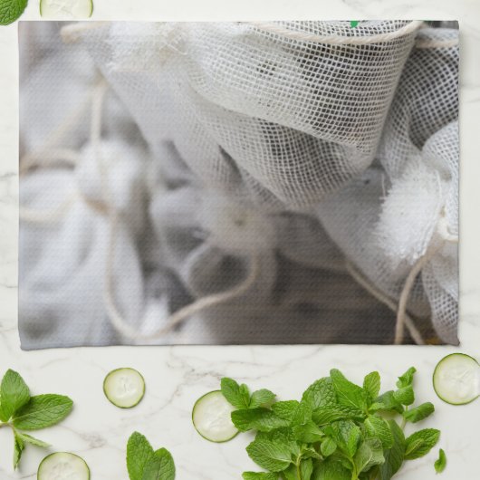 Tea Time Bag voor Tea Lovers Theedoek (Gevouwen)