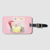 Tea Time Bagagelabel (Voorkant (horizontaal))