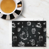 Tea Time Black Briefkaart