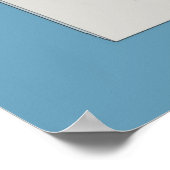 Tea Time Blue Pot Poster (Hoek)