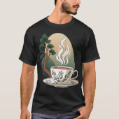 Tea Time Botanical T-shirt (Voorkant)