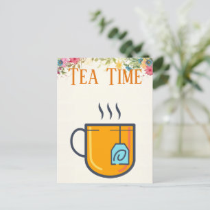 Tea Time Briefkaart