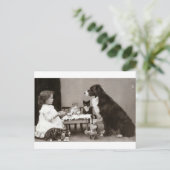 Tea Time Briefkaart (Staand voorkant)