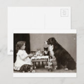 Tea Time Briefkaart (Voorkant / Achterkant)