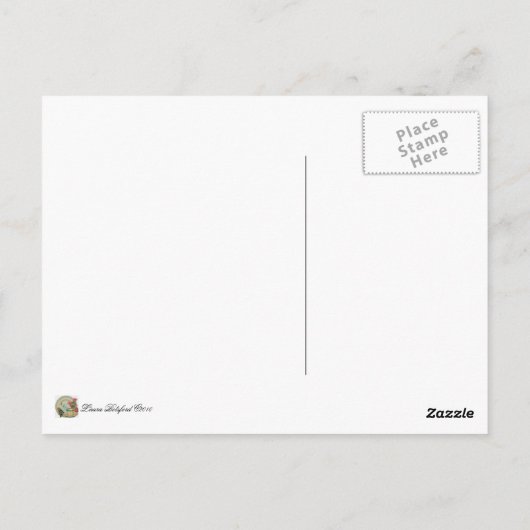 Tea Time Briefkaart (Achterkant)