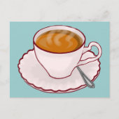 Tea Time Briefkaart (Voorkant)